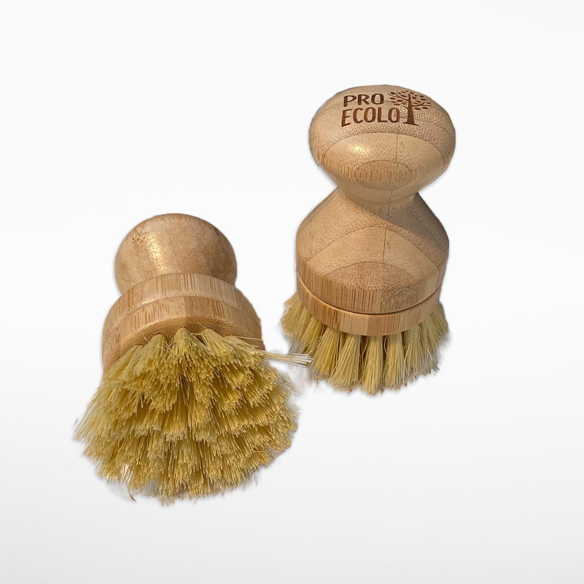 Brosse Vaisselle Avec Réservoir Savon – Set 1 Manche + 2 Têtes + 2 Éponges – Nettoyage Facile & Efficace Cuisine
