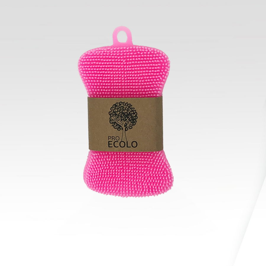 Silicone Eco-Friendly Sponge Pink - ProEcolo