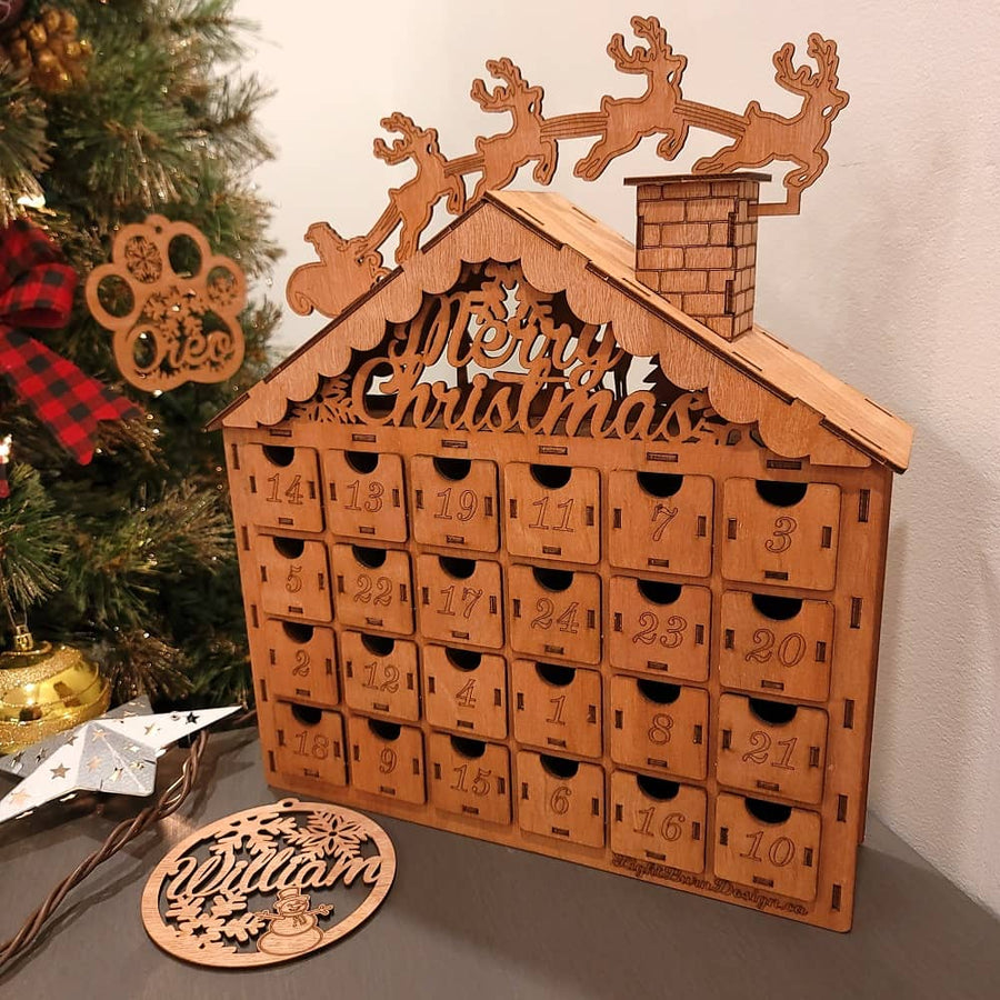 Wooden Advent Calendar