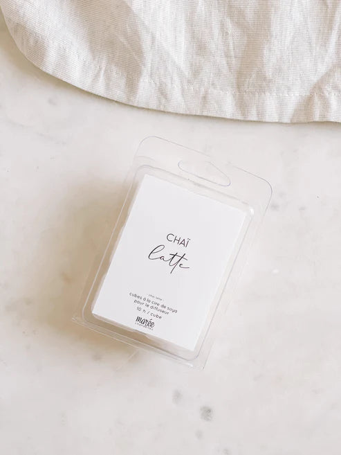 Cube de cire fondant dans un diffuseur ProEcolo