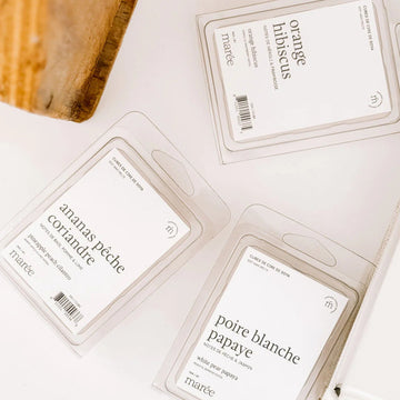 Cube de cire créant une ambiance chaleureuse dans la pièce