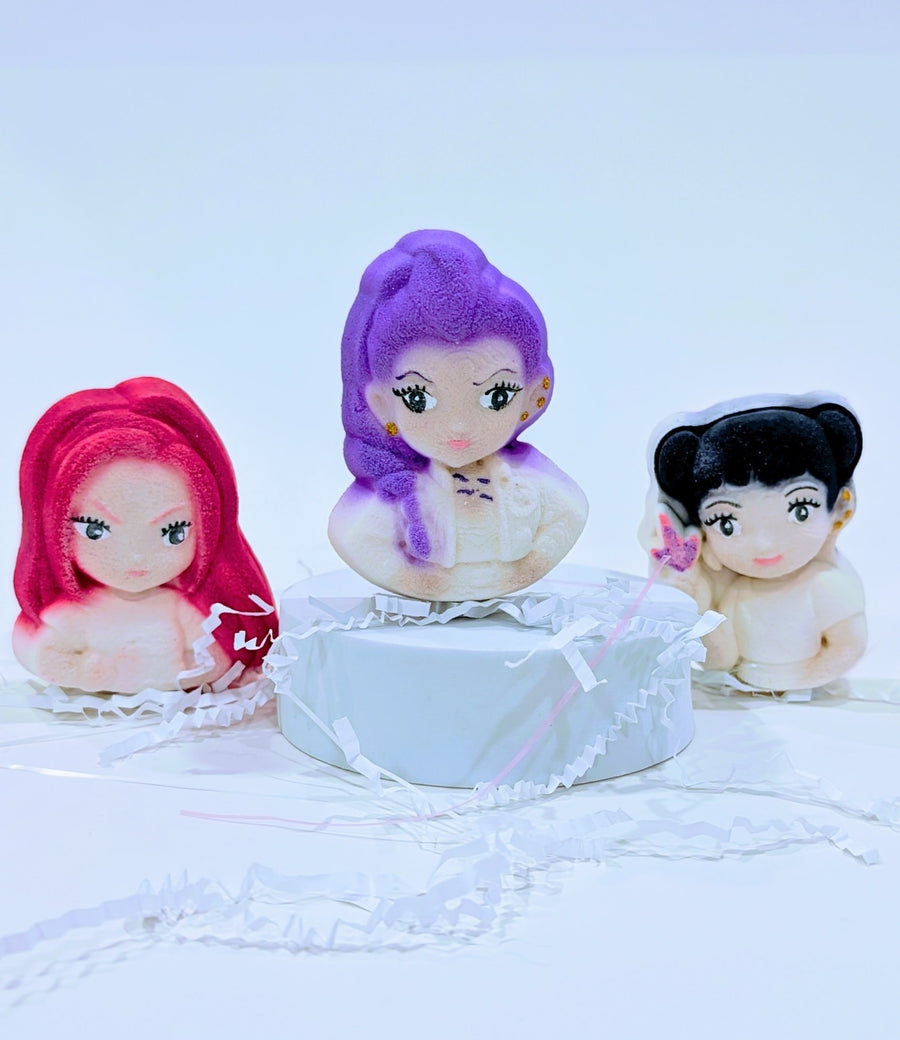 magical bath bomb ProEcolo avec explosion de couleurs