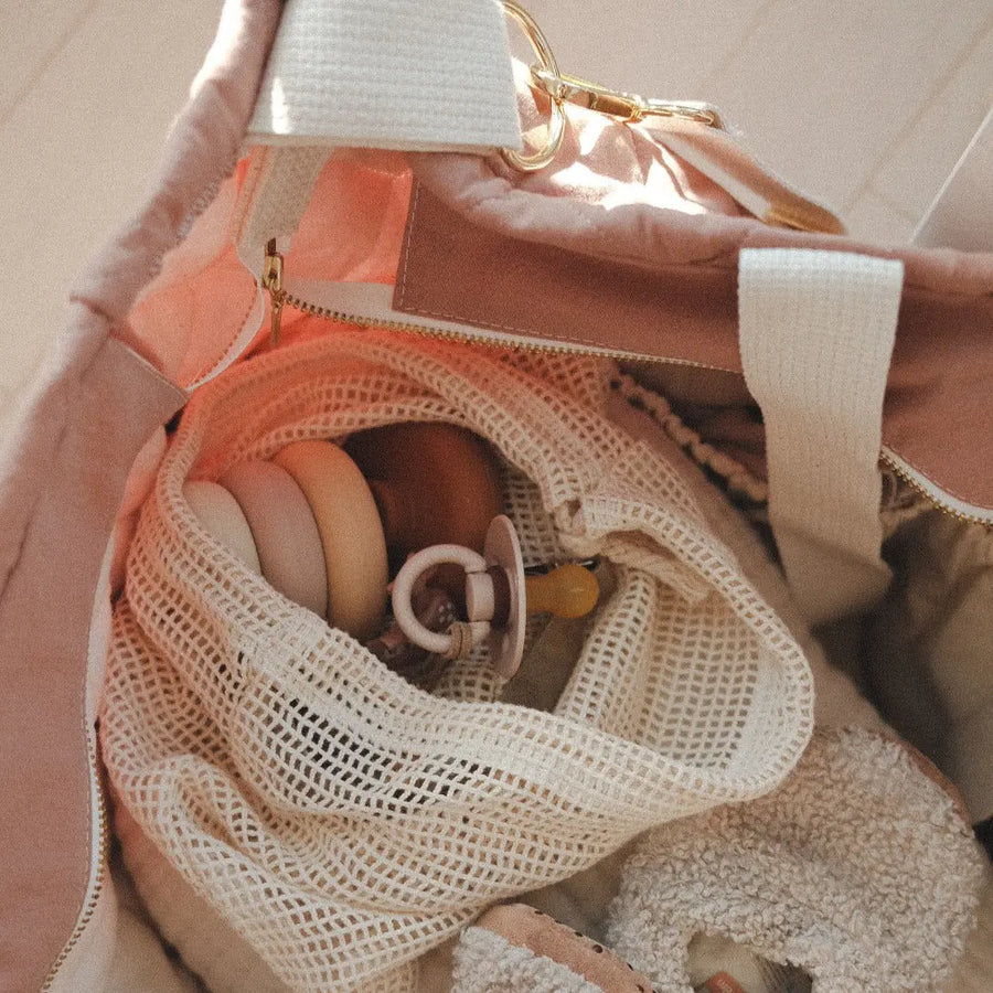 Organic Cotton Reusable Produce Bags – Set of 3