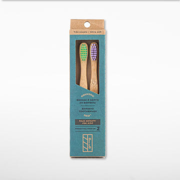 Bamboo Toothbrushes for Children (10 pcs)