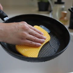 Éponge silicone, Freeas Coque en Silicone à Vaisselle à laver éponge à  Récurer de Cuisine Plats de Nettoyage Antibactérien (6 PCs) : :  Cuisine et Maison