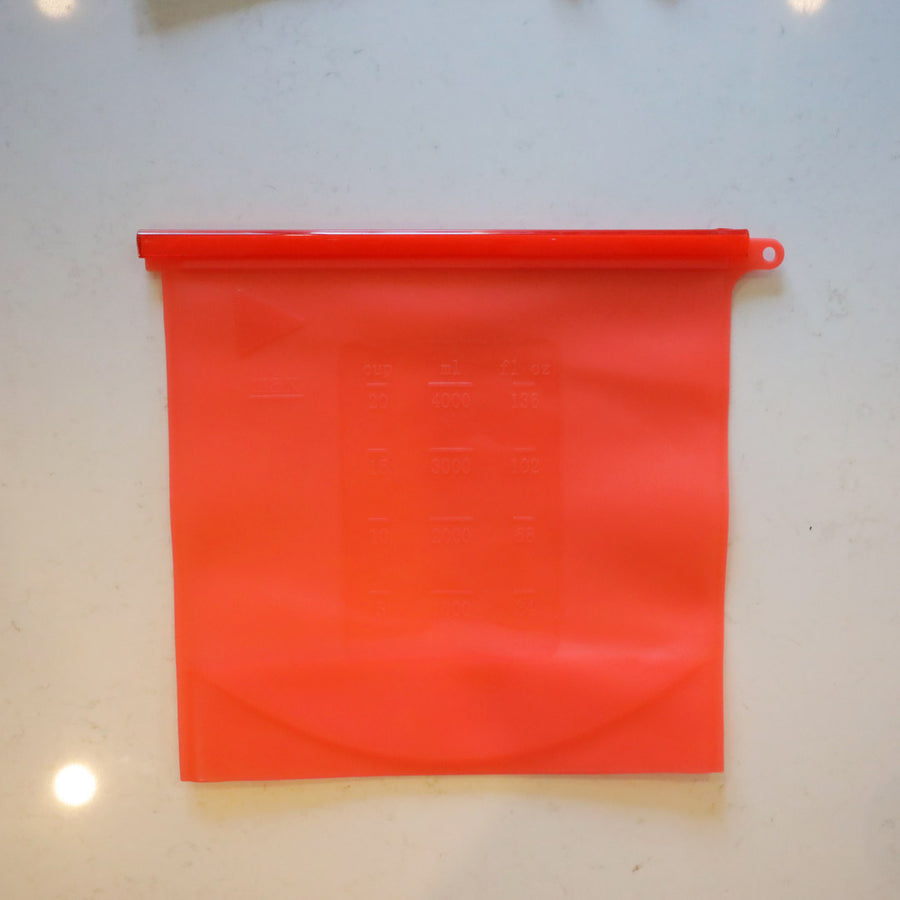 Large Reusable Silicone Freezer Bag (4L)