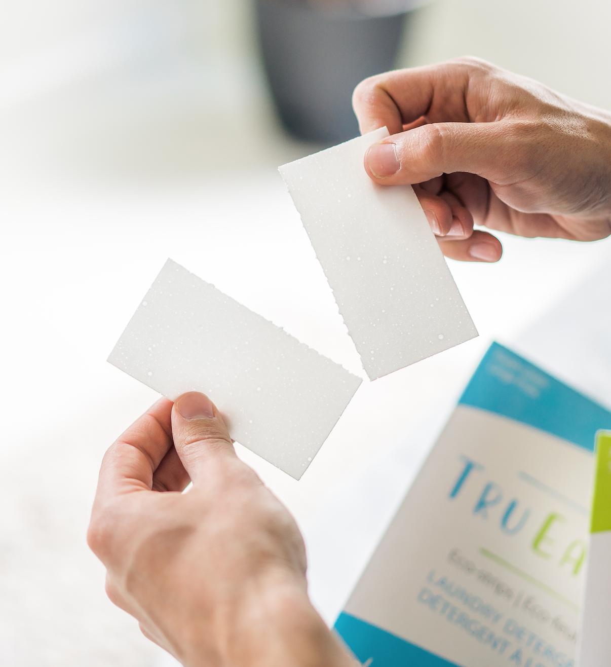 Feuilles De Lessive Earth Breeze Parfum Frais - 60 Lavages Sans Plastique - Écologique Et Pratique