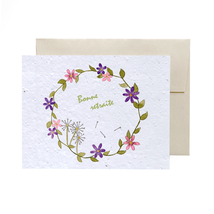Plantable Greeting Card - FLOWERink