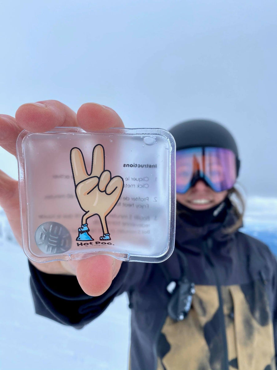 Hot Poc chauffe-mains dans la main pour rester au chaud dehors