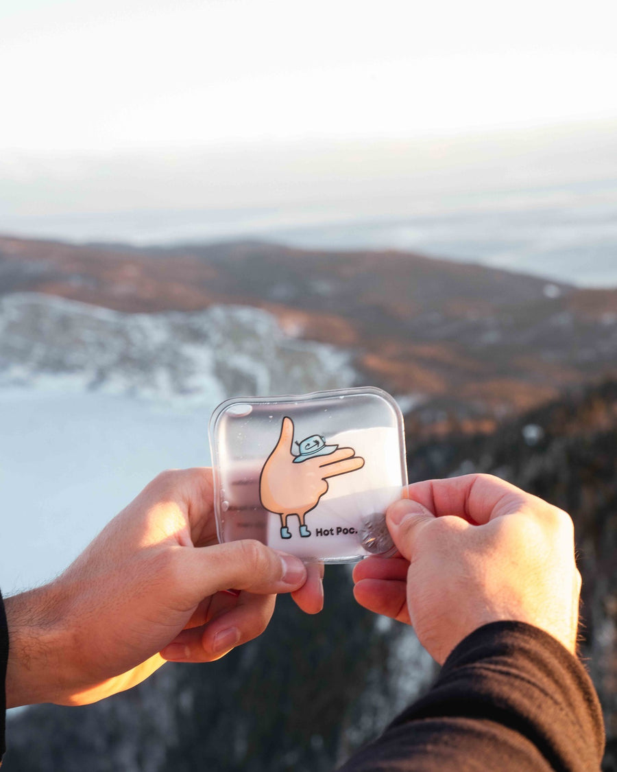 Chauffe-mains réutilisable Hot Poc facile à recharger