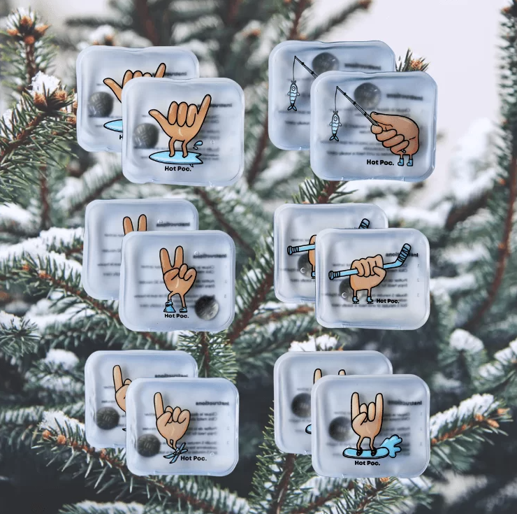 Chauffe-mains réutilisable Hot Poc, pochette portable