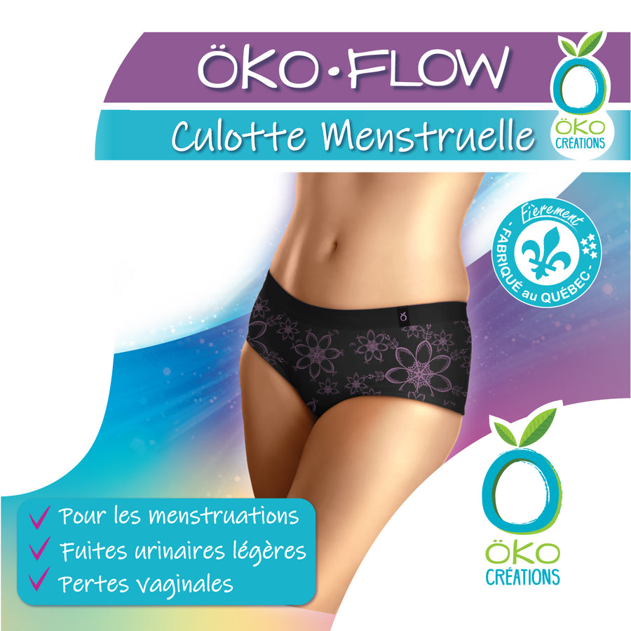 Culotte Menstruelle Réutilisable Fuite Urinaire - Oko Créations