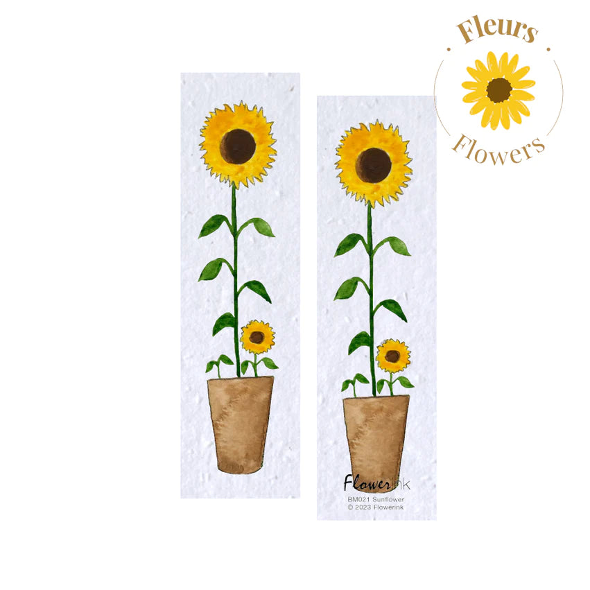Plantable bookmark - Flowerink